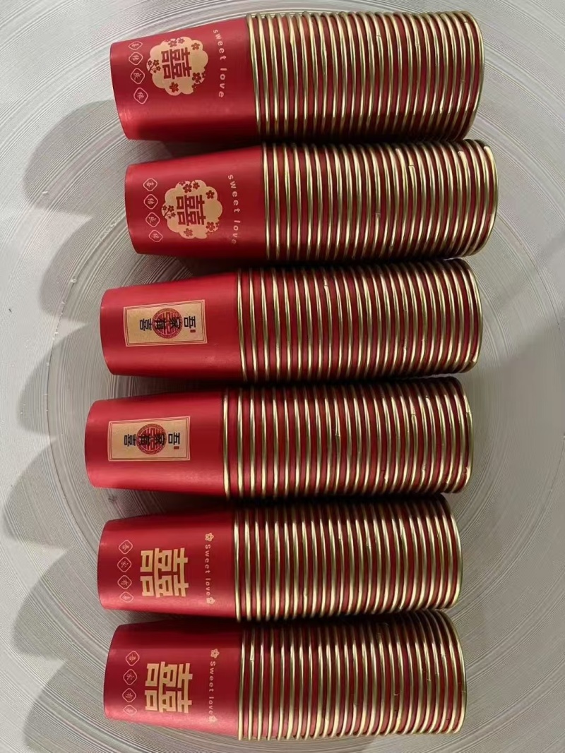 ️蛇年一次性金箔纸杯️，量大优惠，欢迎新老客户前来合作