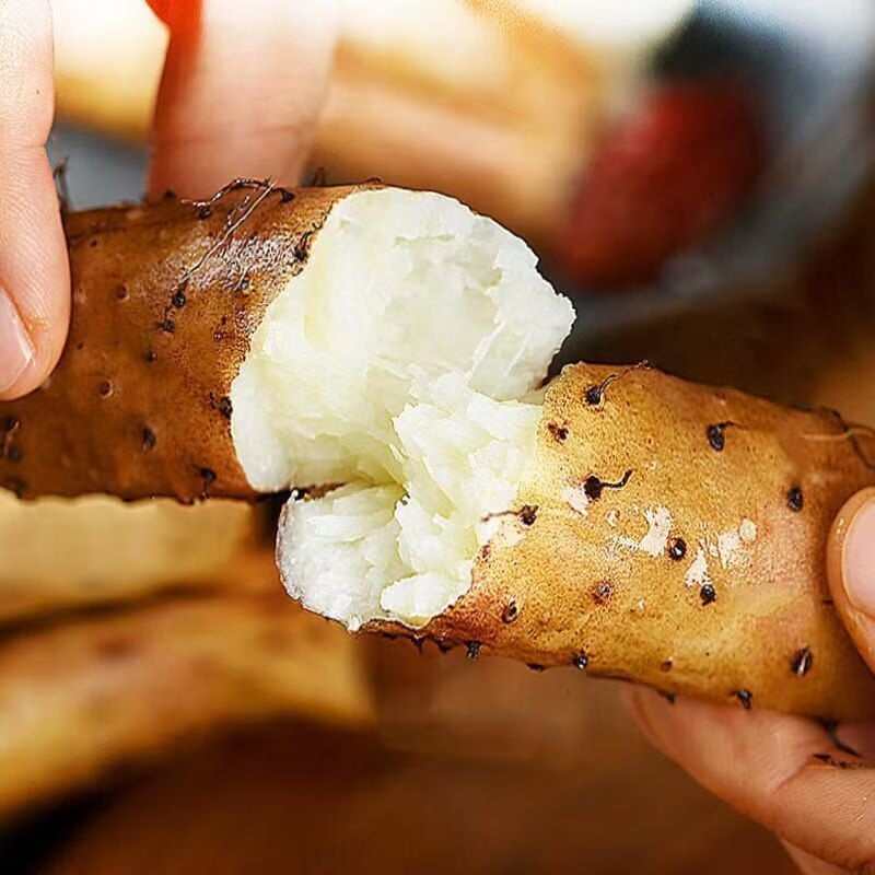 安平县小白嘴山药铁棍山药产地直销自厂自销双棒山药