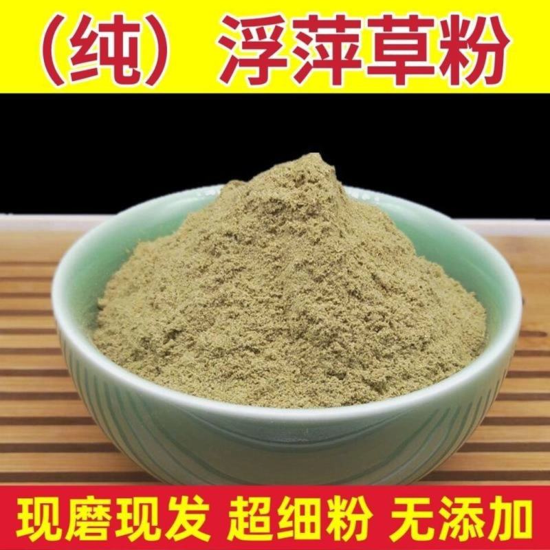 浮萍粉破壁超细粉高品质中药材紫背大浮萍草浮萍水萍草粉