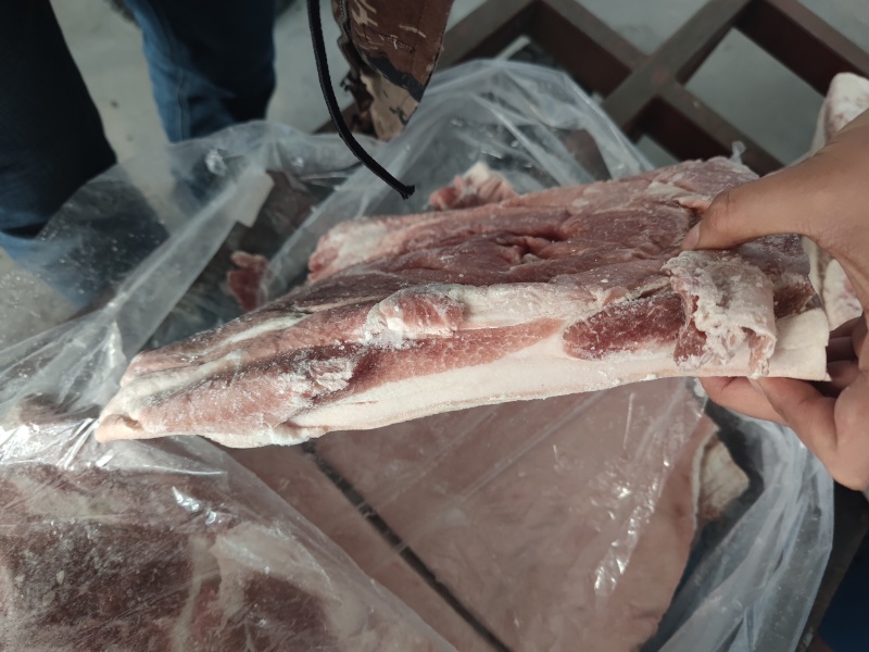 修边前五花修边前上肉五花肉