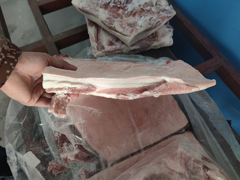 修边前五花修边前上肉五花肉