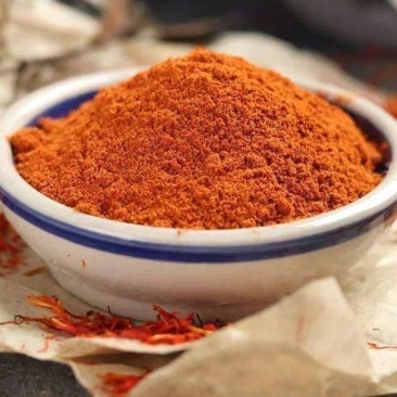 红花粉中药材新疆红花现磨超细***红花粉食用面膜粉