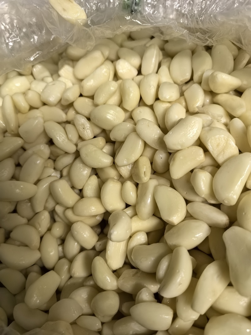 山东大蒜蒜米厂家直发保质保量供货视频看货