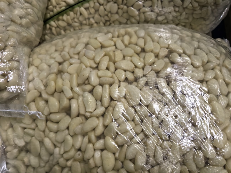 山东大蒜蒜米厂家直发保质保量供货视频看货