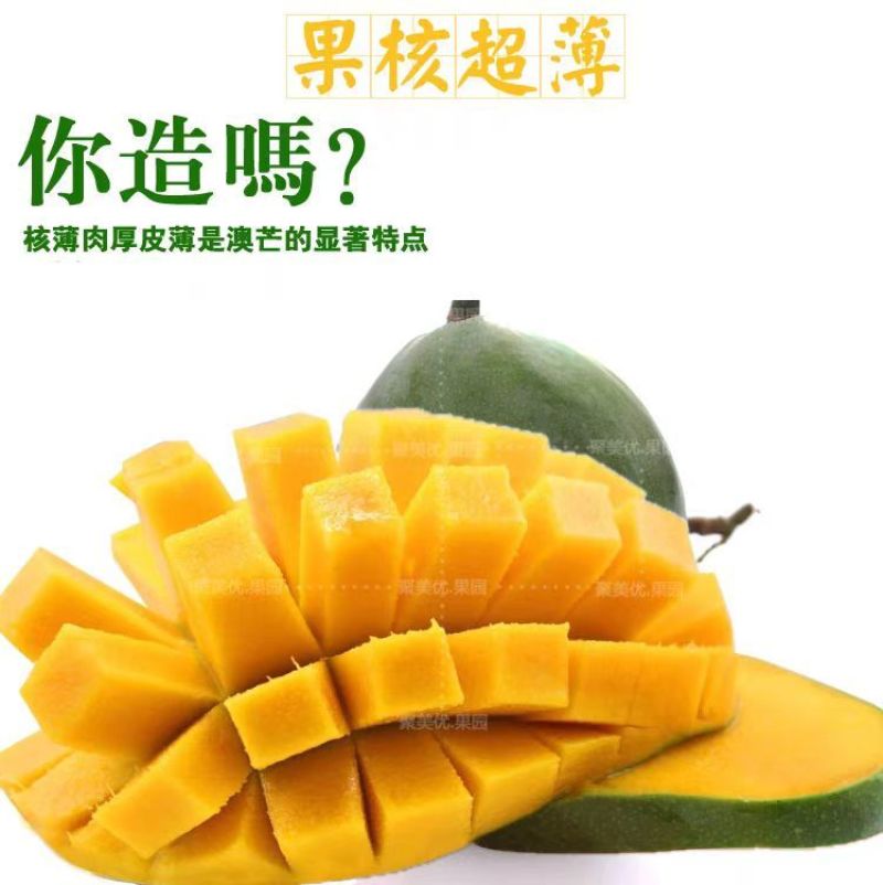 海南特大芒果三亚澳芒三亚芒果直发芒果当季新鲜水果