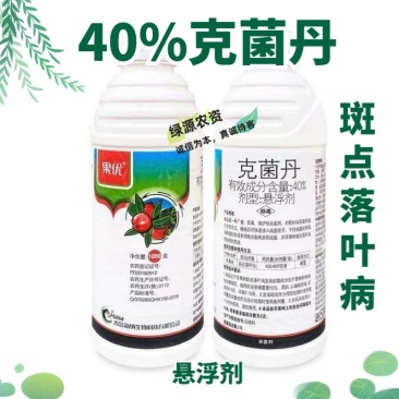 青岛海纳果优40%克菌丹苹果斑点落叶病杀菌剂斑点落叶病