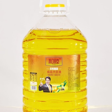 非转基因和睦一级成品大豆油20L