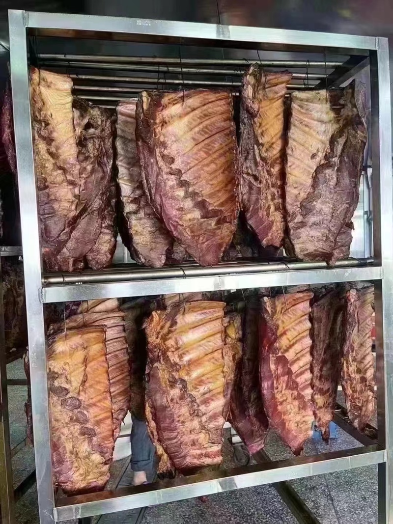 【腊肉】腊排骨柴火熏制展会庙会门市餐馆饭店能用