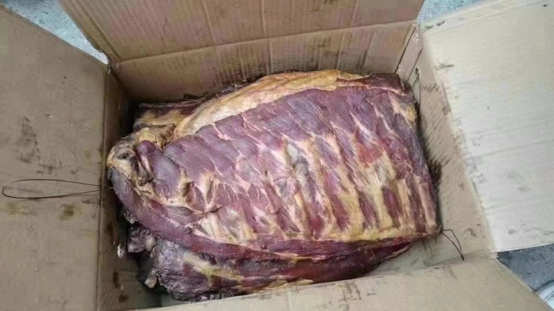 【腊肉】腊排骨柴火熏制展会庙会门市餐馆饭店能用