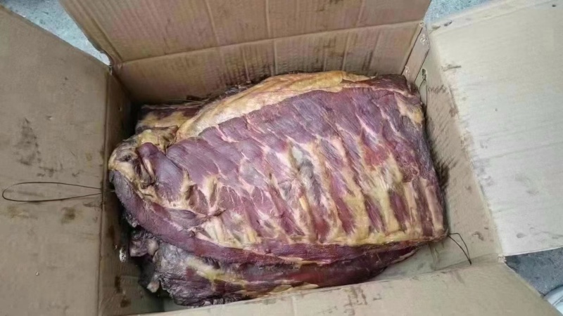 【腊肉】腊排骨柴火熏制展会庙会门市餐馆饭店能用