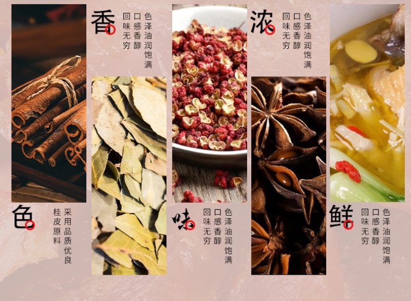 老卤料批发厂家批发一袋75g