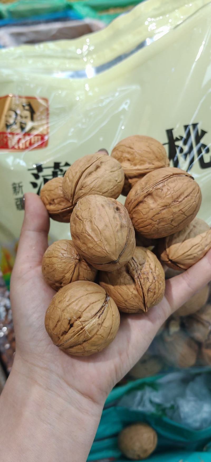 烤核桃熟核桃33果一箱两包净重10斤