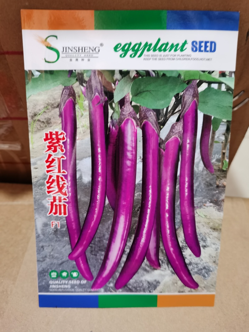 杭茄一号️紫红线茄F1杂交种籽