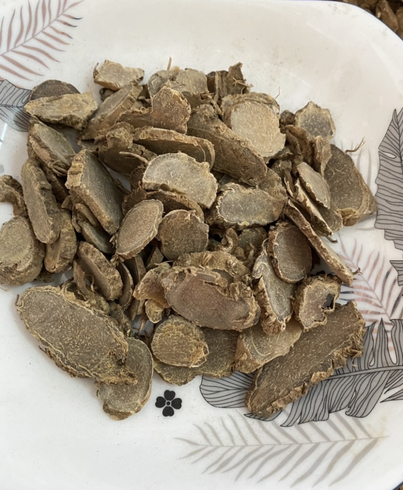 莪术文术无硫原色产品实拍