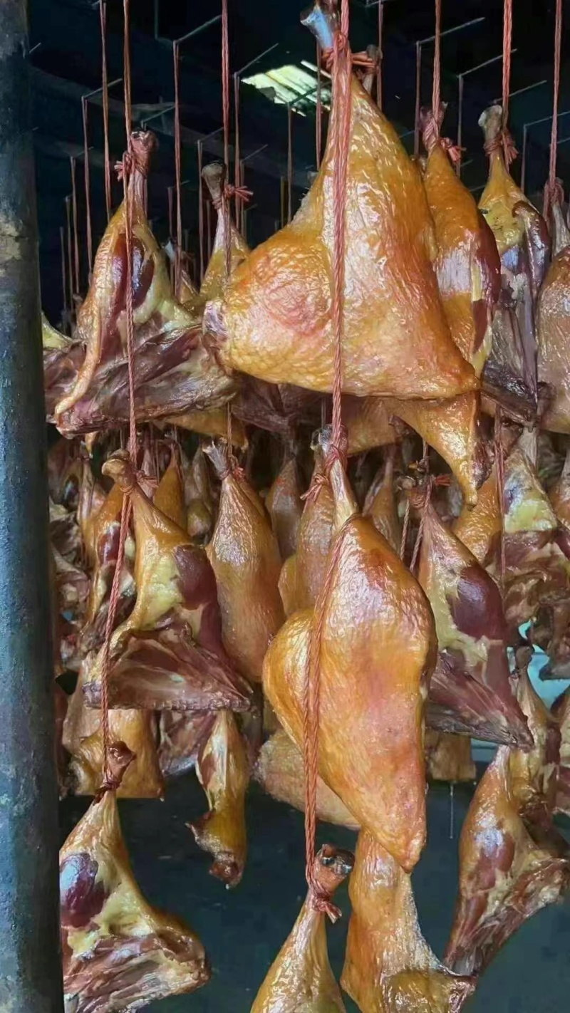 烟熏鸭边腿金黄鸭边腿预制菜地摊跑江湖展销会批发