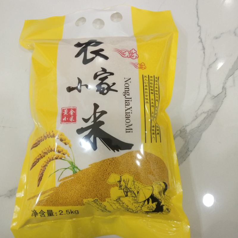 山西朔州自种晋谷21油小米现货走货对接全国品质保障
