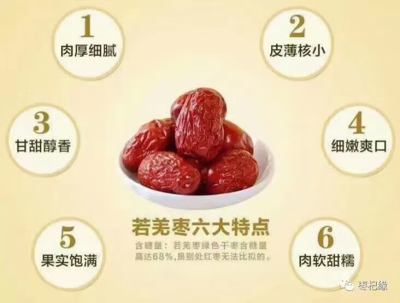 【推荐】新疆若羌灰枣一手货源供应市场商超电商量大价优
