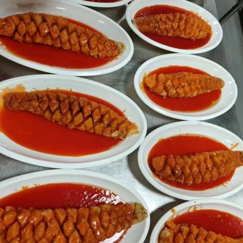 无刺无骨葡萄鱼糖醋鱼酒店食材鱼柳油炸鱼食材巴沙鱼柳