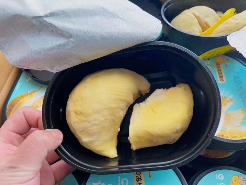泰国树熟榴莲肉软糯香甜