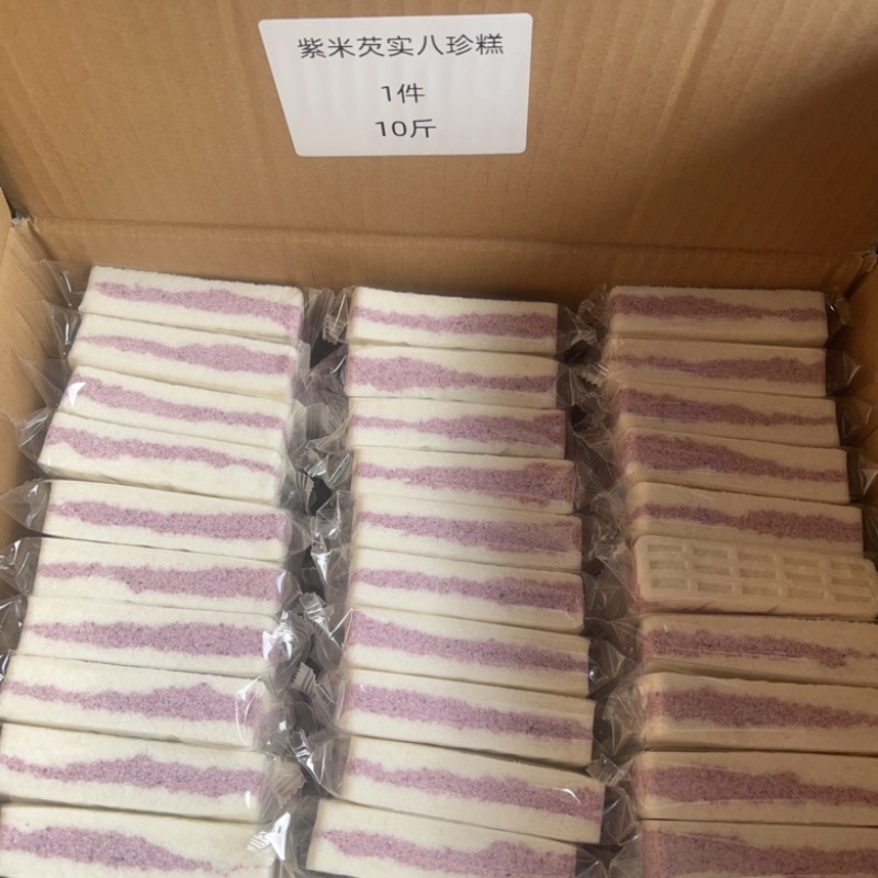 多款八珍糕地摊电商批发铁皮石斛五指毛桃小米桂花八珍糕