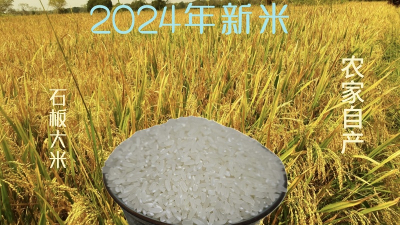 2025年新米宁安市镜泊湖响水石板米新米