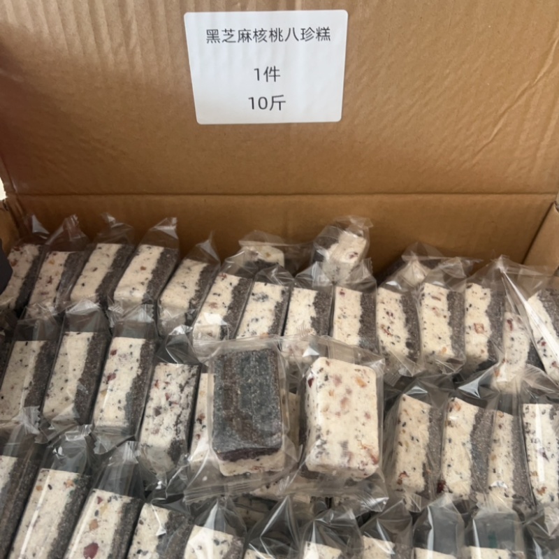 多款八珍糕地摊电商批发铁皮石斛五指毛桃小米桂花八珍糕