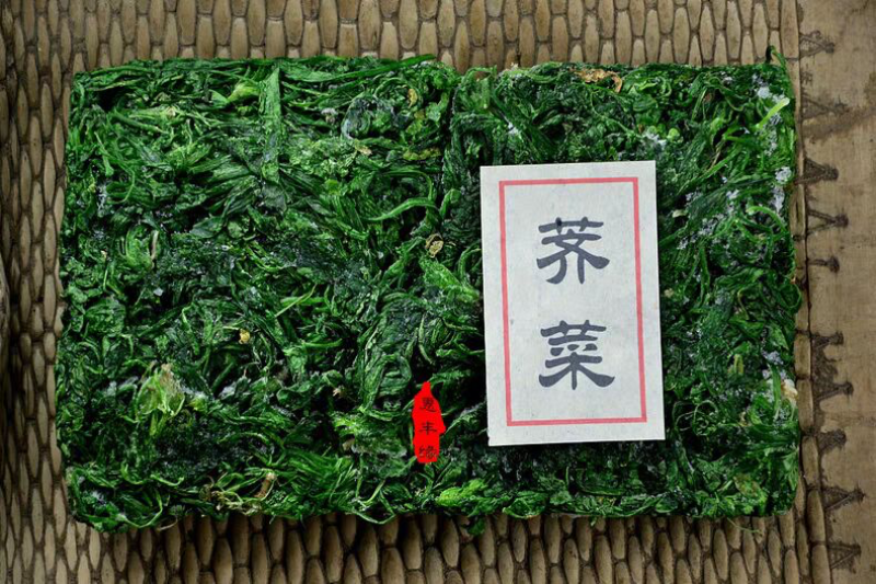 速冻荠菜，产地直供，代加工荠菜，流水线生产