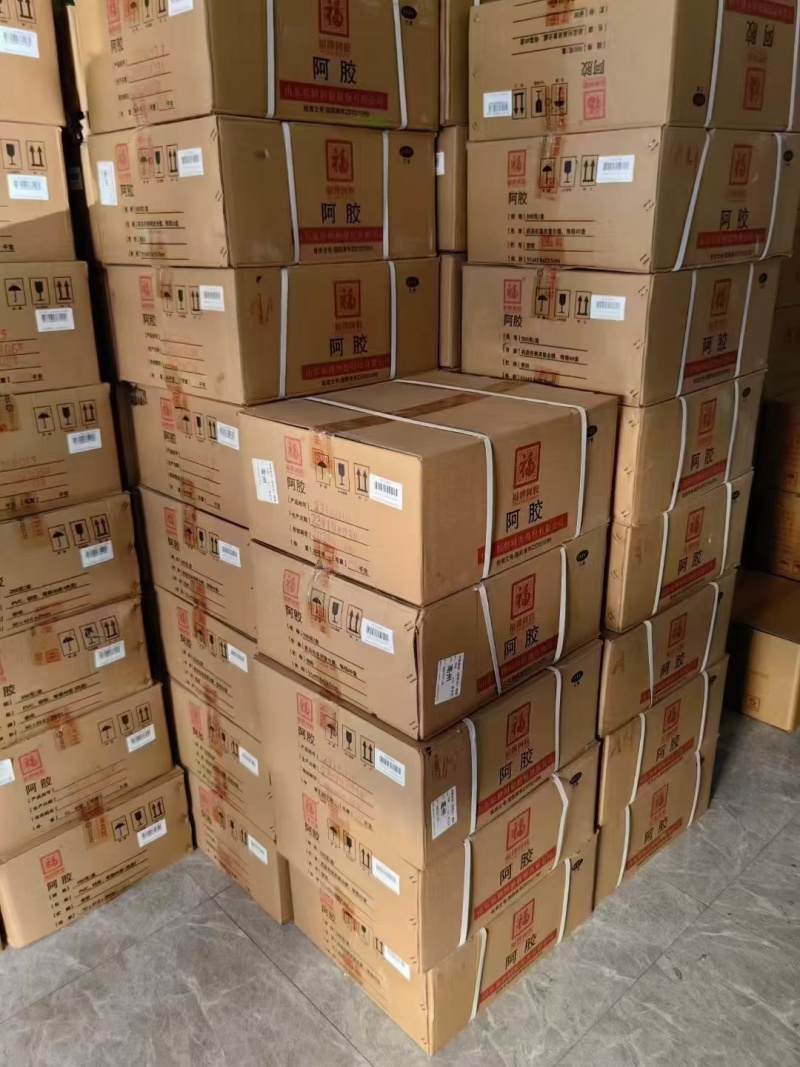 阿胶驴皮阿胶块阿胶丁熬糕专用送礼自用各种品牌