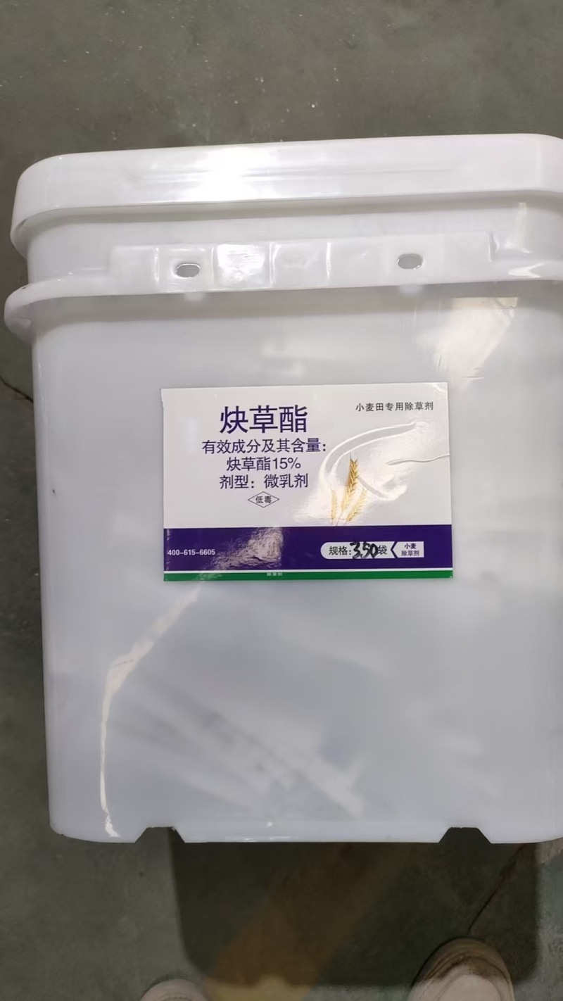 15%炔草酯麦田除草剂小麦田苗后专用尖叶草除草