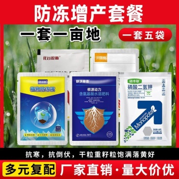 防冻增产提升植物活性肥料农药套餐小麦适用抗寒抗倒伏