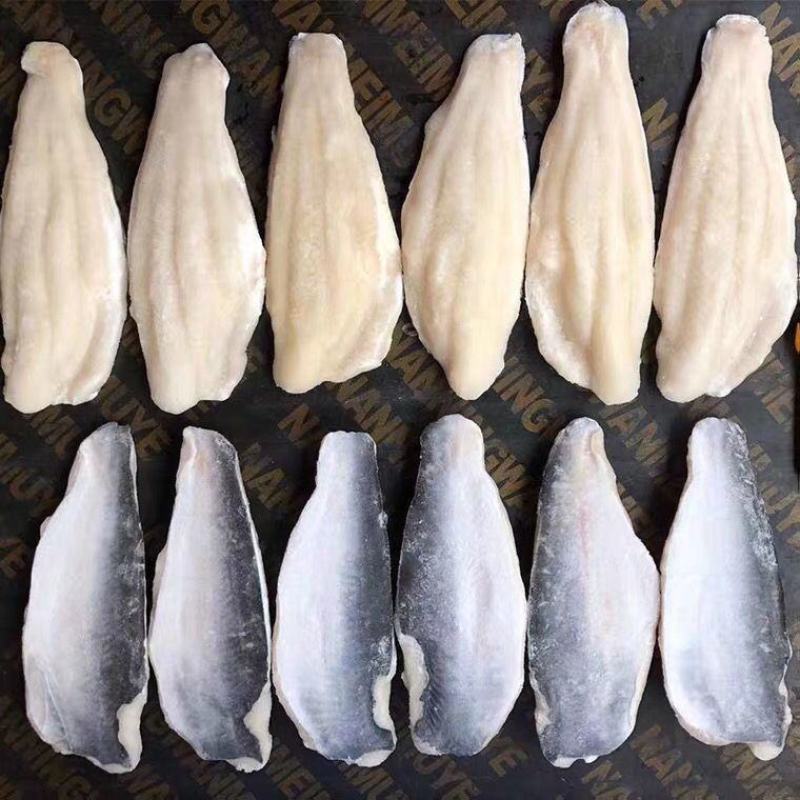 新鲜带皮巴沙鱼柳20-24片箱巴沙鱼柳国产无骨鲜活水产巴