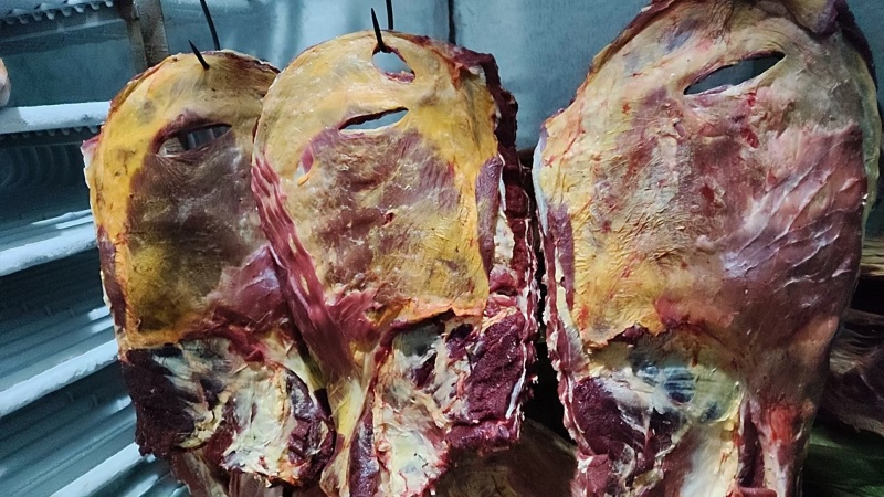 屠宰厂直销热体保鲜牛肉纯黄牛肉