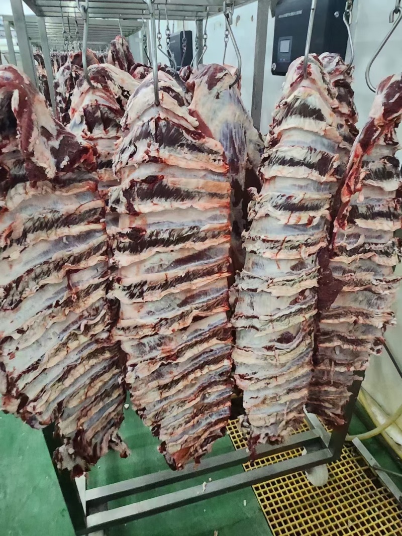屠宰厂直销热体保鲜牛肉纯黄牛肉