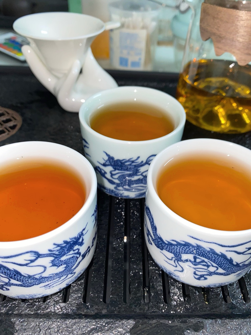 (福利两个装15.8)元青花复古青龙陶瓷茶杯个人单杯茶具