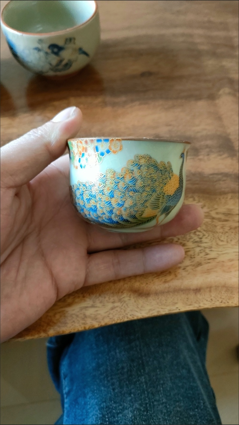 (特价1个15.9包邮)汝窑中式茶杯单杯品茗杯家用高档