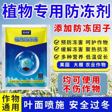 40g袋装植物防冻液微量元素水溶肥料耐寒防冻
