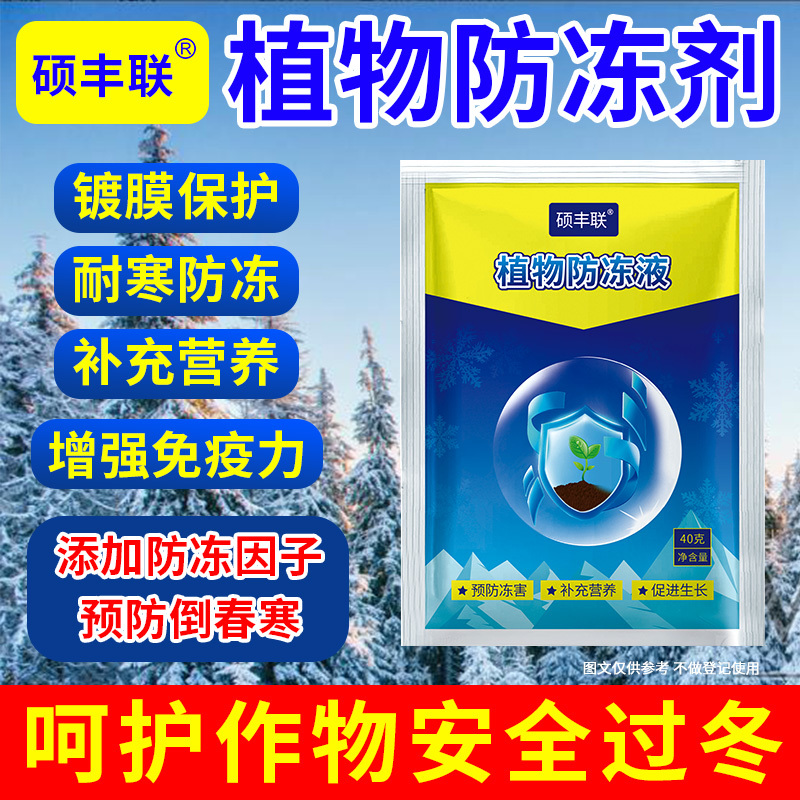 40g袋装植物防冻液微量元素水溶肥料耐寒防冻