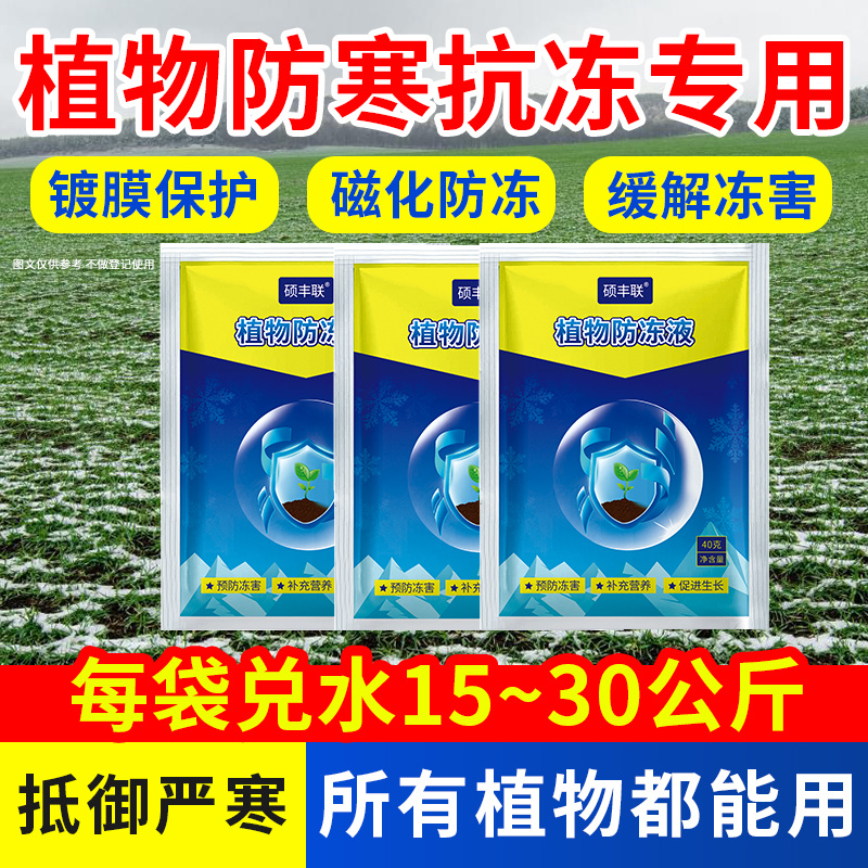 40g袋装植物防冻液微量元素水溶肥料耐寒防冻
