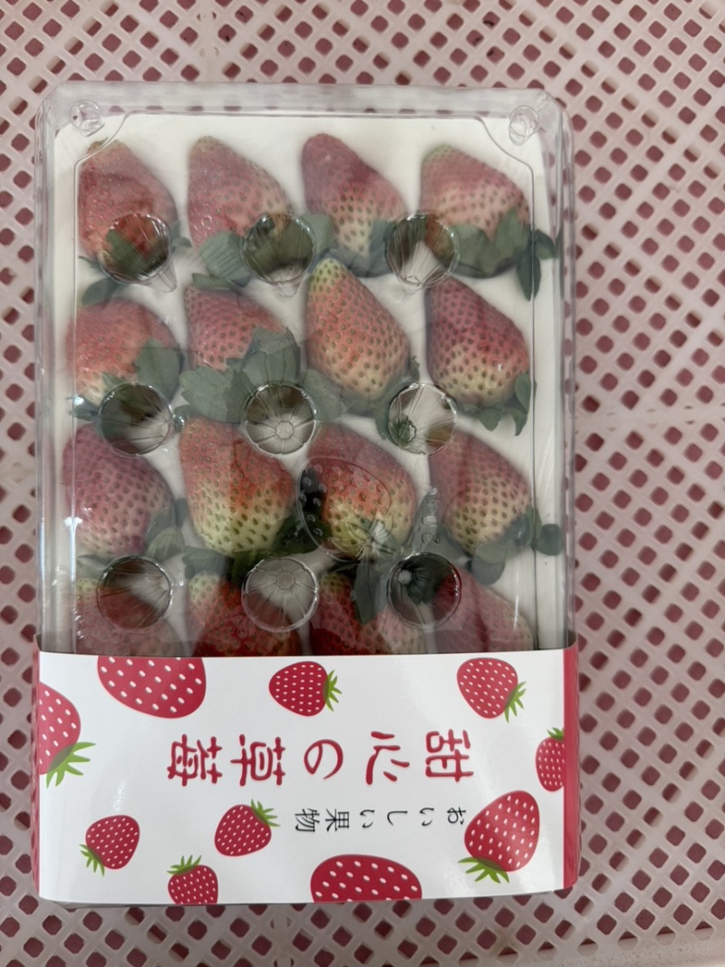 云南冬季奶油草莓，妙香7号，糖葫芦专用草莓不化糖