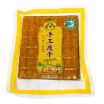 手工卤香牛皮豆干