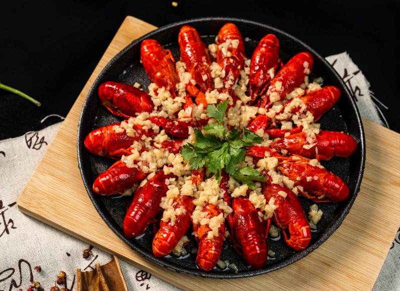 蒜蓉小龙虾加热即食麻辣十三香小龙虾多种口味可选