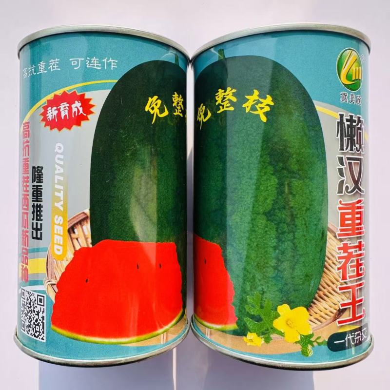 懒汉重茬王西瓜种子抗病能力强抗重茬可连作西瓜种子肉色大红