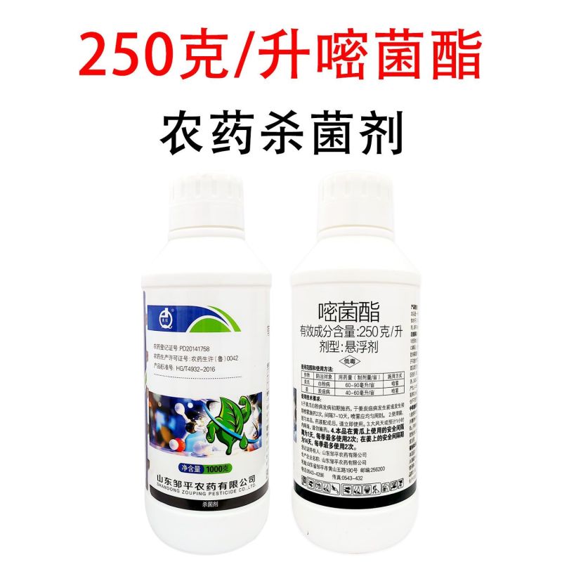 清佳250克/升嘧菌酯大姜炭疽病芦笋25%嘧菌酯杀菌剂