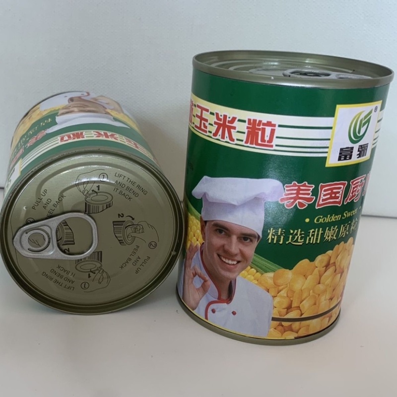 400克24罐箱玉米罐头易拉罐