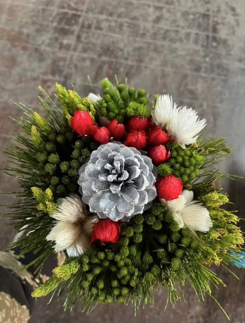 圣诞节花束成品鲜花花束真花送闺蜜男女朋友