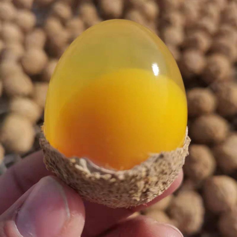 黄金速成鸡皮蛋无铅松花糖心变蛋，河南特产整箱批发