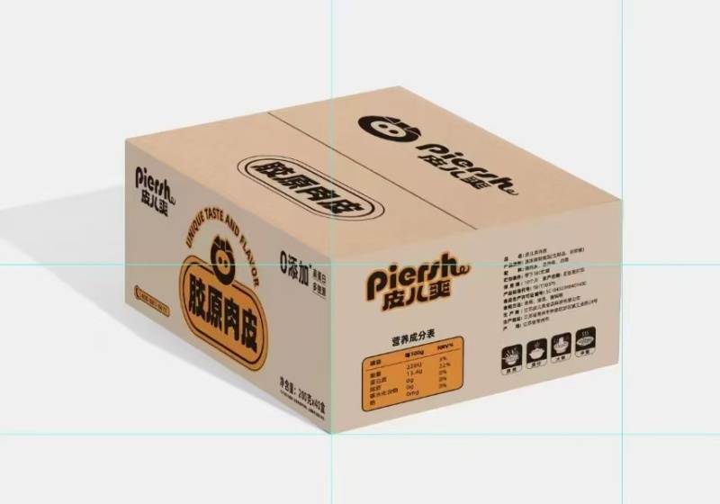 炸猪皮性价比极高【皮儿爽胶原肉皮】即开即用，不用厨艺