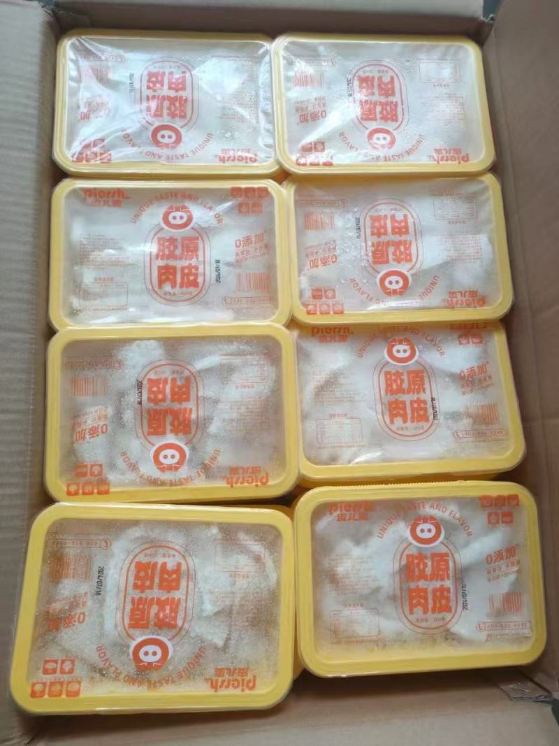 炸猪皮性价比极高【皮儿爽胶原肉皮】即开即用，不用厨艺