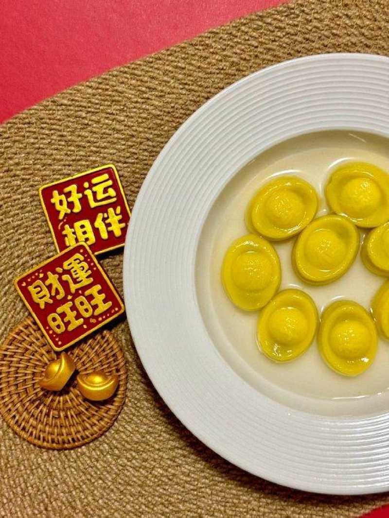 招财进宝汤圆口感好，味道美