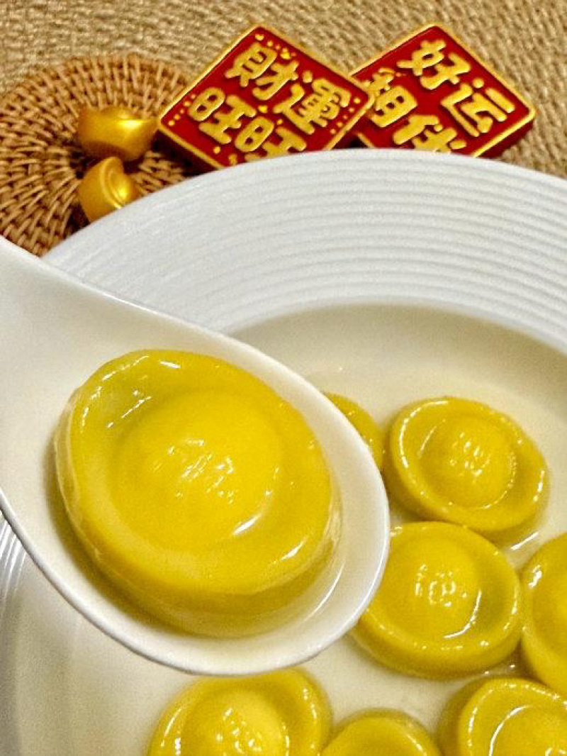招财进宝汤圆口感好，味道美